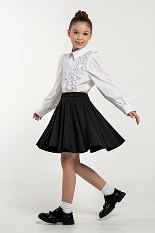 Черная школьная юбка Mooriposh, модель 0359