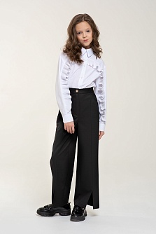 Черные брюки для девочки Mooriposh, модель 0432